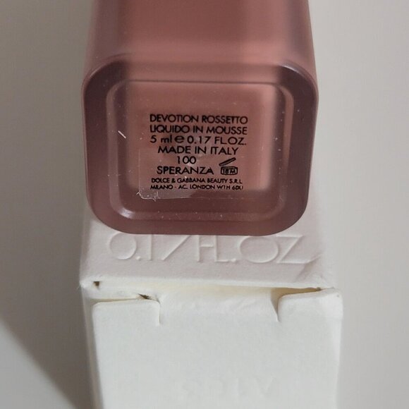 DOLCE GABBANA Everkiss Devotion Liquid Lipstick Mousse with Box - Picture 11 of 15